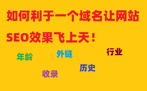 如何利于一個(gè)域名讓網(wǎng)站SEO效果飛上天！