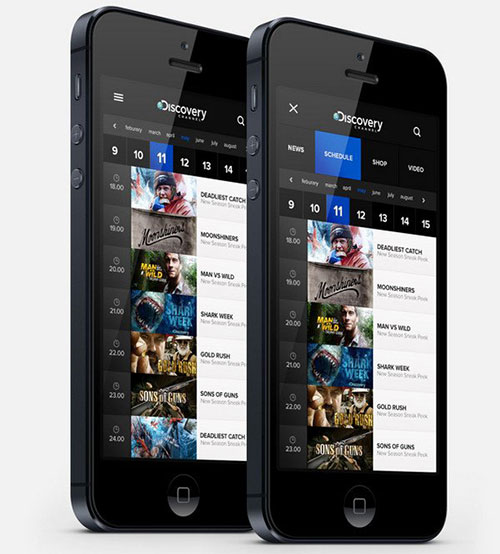 Discovery Channel UI界面設(shè)計(jì)