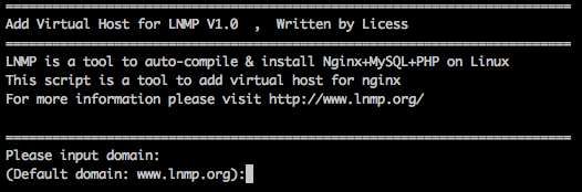 LNMP添加、刪除虛擬主機(jī)及偽靜態(tài)使用教程