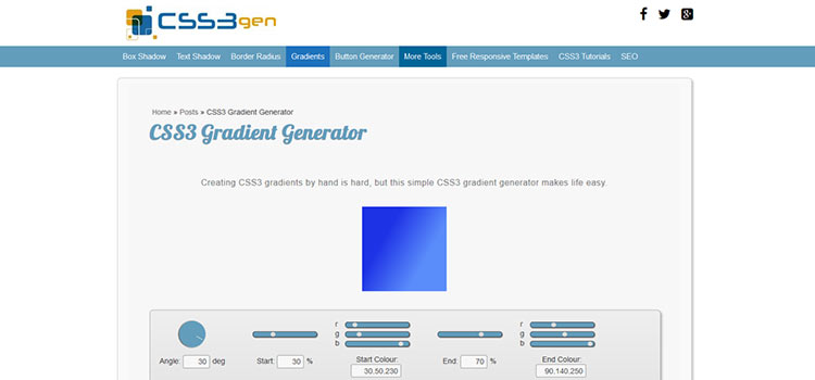 CSS3發(fā)電機