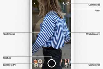 Pinterest的鏡頭增加Snapchat的外觀和風(fēng)格時尚感